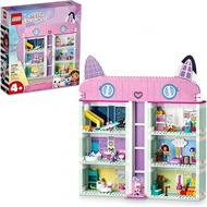 Gabby's Dollhouse 10788 Building Toy Set, 8-Room Playhouse With Purrfect Details And Popular Charact