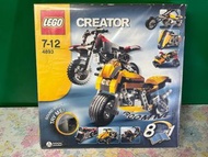 二手 Lego 4893 Revvin' Riders 電單車 (齊件，發聲器唔響)