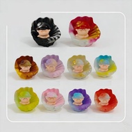 Cute Resin Doll Glowing Work Angel In A Shell Size 4.8 Cm.
