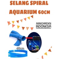 SELANG SPIRAL POMPA FILTER 60 CM | AQUARIUM AQUASCAPE AKUARIUM