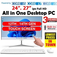 🌟Touch Screen Intel 12th 14th gen All in one desktop pc🌟24"/27" All in one desktops pc core i7 i5 i3
