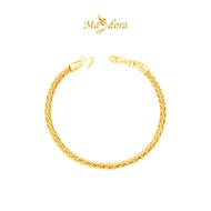 MASDORA 916 Gold Bangle Gelang Tangan Emas - Mini Twisted Cavo (EMAS 916/22K)