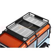 G190TS/TB Chequered Skid Plate Base Mount, Roof Rack Upgrade Parts for 1/8 MJX Defender H8H
