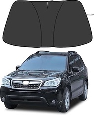 Windshield Sunshade Fit for Subaru Forester 2019-2025, Folding Car Sun Shade for Front Window, Auto 