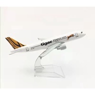 Singapore Tiger Airlines Airbus A320 Diecast Model Airplane