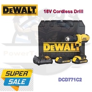 DEWALT DCD771C2 CORDLESS DRILL DRIVER 18V