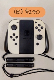 [價錢見圖] Switch 原裝 Joycon 手制 # Joycons Joy Con 手製 手把 手柄 手帶 腕帶 手繩 握把 Controller Nintendo