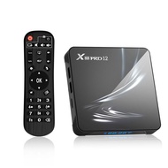 y8 10Pcs X88 Pro 12 Smart TV Box 12 4K HD Dual Band 6 Bluetooth Receiver Media Player HDR USB 3.0 Set Top Box