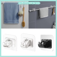 skin 16Pcs Self Adhesive Curtain Rod Bracket Adjustable Curtain Rod Holder Clamps Hook Flexible Usage Curtain Rod Mount