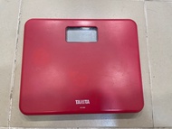 日本名牌 Tanita HD-660 迷你電子體重磅 - 紅色 、 超輕 超慳位