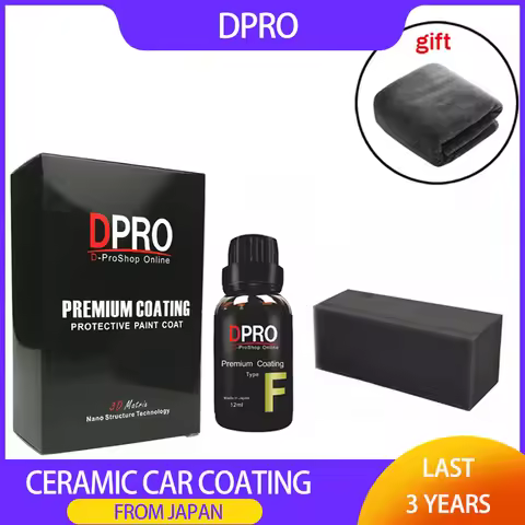 DPRO Ceramic Car Coating Paint Care Liquid Glass Coats Fluorine Nano Super Hydrophobic Coating Auto 