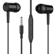 D21 Hi-Fi Audio In-Ear Bass Earphone | Good Quality Black White Earphone | Wired Earphone
