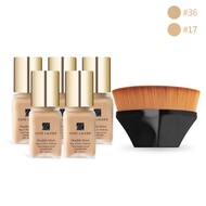 ESTEE LAUDER Powder Lasting Perfect Makeup Foundation SPF10/PA++ (7mlX5) 361W2 171W1 Free Brush