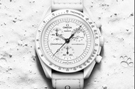 Swatch x Omega Snoopy White Mission To The Moonphase