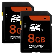 Synergy Digital 8GB Secure Digital SDHC UHS-I Memory Cards, Compatible with Nikon Coolpix P500 Digit