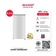 ·SHARP ตู้เย็นประตูเดียว Mini-elegant Freezer 5.3 - 6 คิว สีเทาเข้ม /สีเงิน รุ่น SJ-F15ST-DK ,SJ-F15