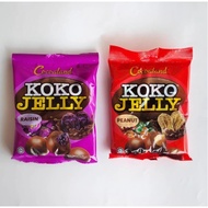 Koko Jelly Coklat /  kismis / Epal / Strawberi / Anggur Hitam / Kacang110g