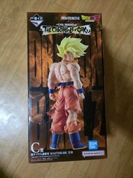日版 金證 龍珠 一番賞 The Chronicle of Goku C賞  悟空 超一 Masterlise figure 模型 景品  (長闊盒, 盒況95%新 , 未開盒)