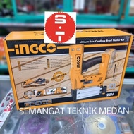 Cordless Air Nailer Gun Staples Paku Unit Ingco Ga18 P20S Cbnli2028 -