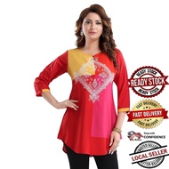 Kurti 100% ORIGINAL READY STOCK Designer Indian Kurtis Top Saree Sari Utharsh Punjabi Suit Readymade