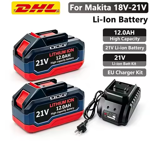 Battery 21V Makita 21V for Makita Battery Power Tools Li-ion Replacement LXTBL1860 BL1850 for 18V/21