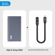 Hagibis | Bộ Vỏ Ngoài SSD M.2 USB4 Thunderbolt 4/3 40Gbps Hỗ Trợ 4 NVMe