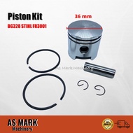 Piston Kit T328 BG328 BG328A STIHL FR3001 Mesin Rumput 36mm Piston Ring