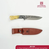 JAYA MATA 5-1/2" Multipurpose Outdoor Knife with Sheath JM420