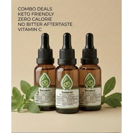 Stevia Drops Zero Sugar Sweetener Combo | Stevia Reb A 98% | Keto Friendly | No Bitter Aftertaste | 