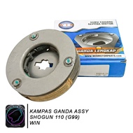 WIN - DOUBLE CANVAS AUTOMATIC CLUTCH ASSY SHOGUN 110 (G99)