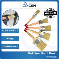 GOLDLINER 750 Pure Bristle White Paint Brush Non-Halal GL7530B