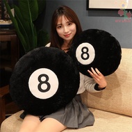AVUKA Simulation Billiards Plush Toys Stuffed Toy Sofa Decor Soft Bedroom No. 8 Ball Creative Gift 8