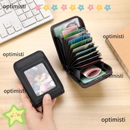 OPTIMISTI Card Holder - Stylish Travel-friendly Coin Pouch with Multiple Slots