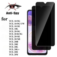 For TCL 20Y 20S 20L 20E 20B 20 XE SE R 5G Plus 1-3Pcs Full Cover Privacy Glass Phone Screen Protecto