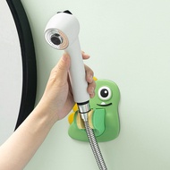 No-drill shower head holder, adjustable shower head base, universal shower head mount for bathroom, 