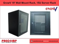 GrowV 19' Wall Mount Rack, 15U Perspex Server Rack (P/G1550WM)
