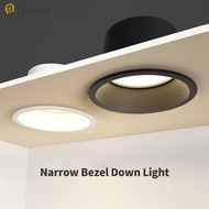 Round Anti-Glare Led SMD2835 Recessed Downlights 7w 10w Hole Size 7cm Ceiling Lamp Spotlights for Indoor Lighting