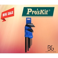 PRO'SKIT 8PK-028 9Pcs Ball-Point Hex Key Set