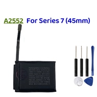 1-2pcs A2552 For Apple Watch Series 7 45mm 309mAh Replacement Battery + Free Tools