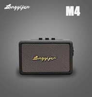 (ปรับเบสได้) 55W ลำโพงบลูทูธ รุ่น M4 เสียงนุ่ม เบสแน่น ดีไซส์สวย ปรับเสียงเบส/แหลม เชื่อมลำโพง2ตัวได