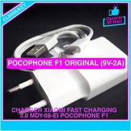 Xiaomi Pocophone F1 Charger Adapter Fast Charging 9V 2A USB Type C Data Cable