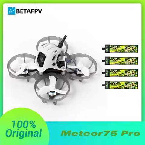 BETAFPV Meteor75 Pro O4 Brushless Whoop Quadcopter ELRS 2.4G Receiver Matrix 1S 3ININ1 HD FC PNP/O4 