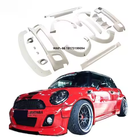 2006-2013 Mini Cooper R56 LB Style Wide BodyKit FRP Material New Bumper for Mini Cooper R56 LB Body 