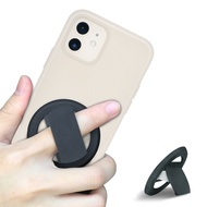 3mm Ultra-Thin Handphone Ring Holder Handphone Stand Adjustable Silicone Handphone Grip Magnetic Car