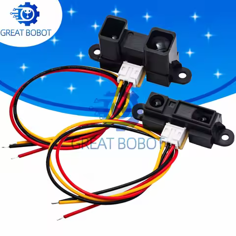 BS GP2Y0A21YK0F GP2Y0A02YK0F 100% NEW 2Y0A21 10-80cm Infrared distance sensor INCLUDING WIRE 20-150c