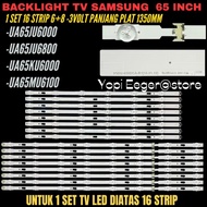 SAMSUNG 65 INCH LED TV BACKLIGHT UA65JU6000- UA65KU6800- UA65MU6100- UA-65JU6800 65 INCH SAMSUNG TV 