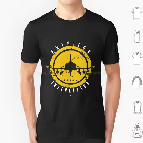 F4 Phantom Ii Airforce Pilot Gift Modern Warbird American Interceptor T Shirt Cotton Men Women DIY P