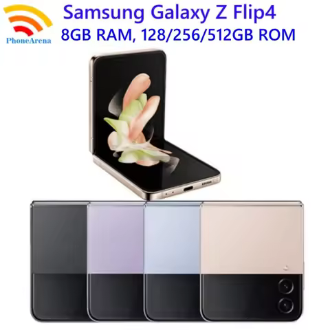 Samsung Galaxy Z Flip4 Z Flip 4 5G F721B F721N F721U1 6.7" RAM 8GB ROM 128/256/512GB NFC Snapdragon 