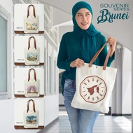Brunei Souvenir Canvas Totebag Canvas Bag by Brunei