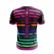 Customized style CLEARSTOCK baju sukan lelaki kolar 3D polyester quick dry breathable unisex‌‌